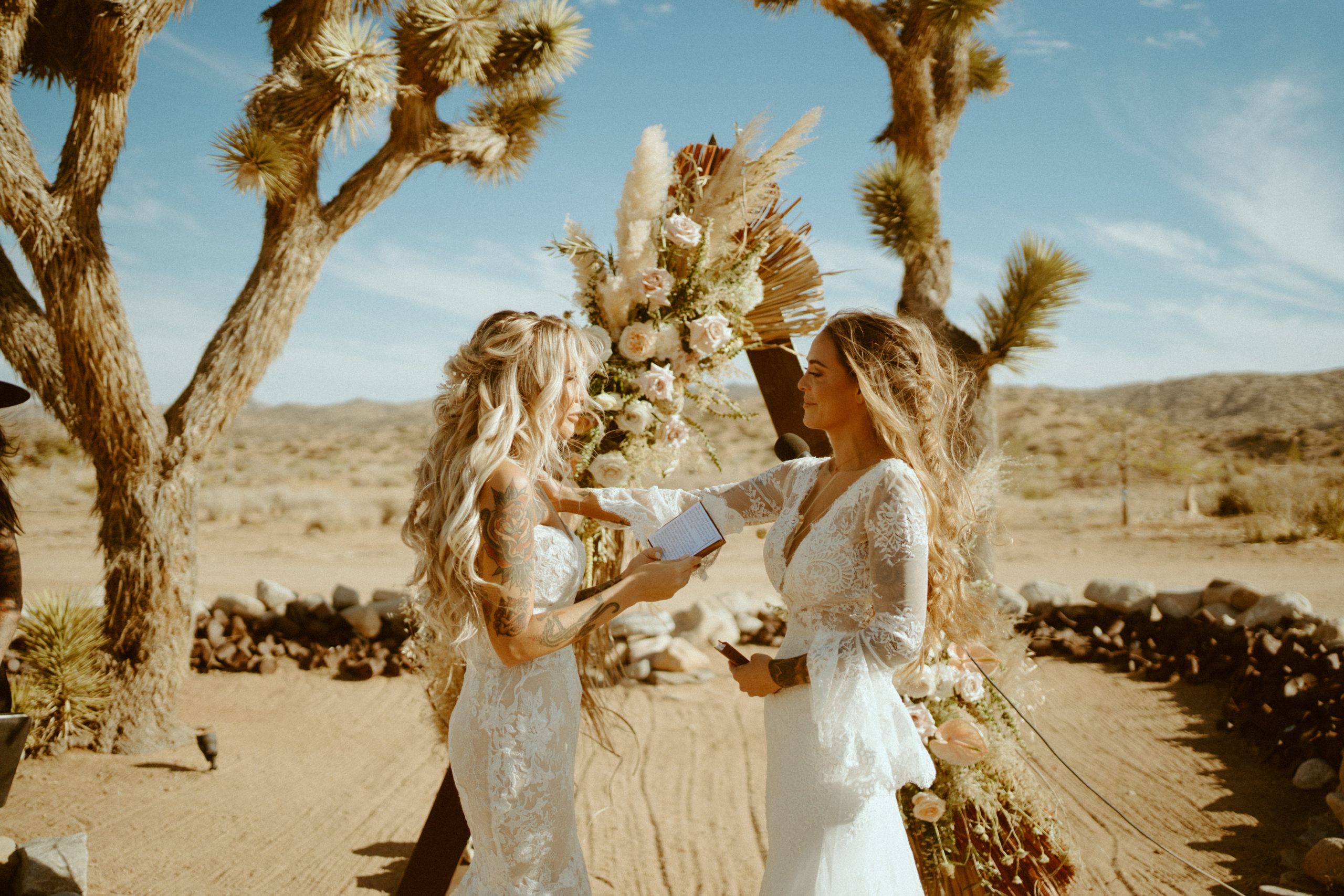 Vow reading Photography in Joshua Tree
