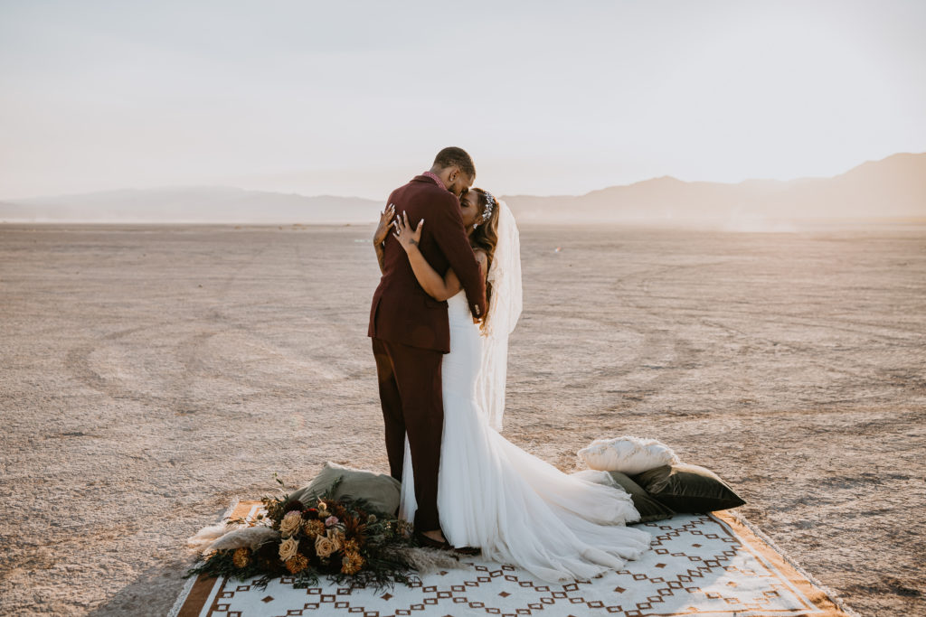 First Dance Bridals at the Eldorado Dry Lake Bed