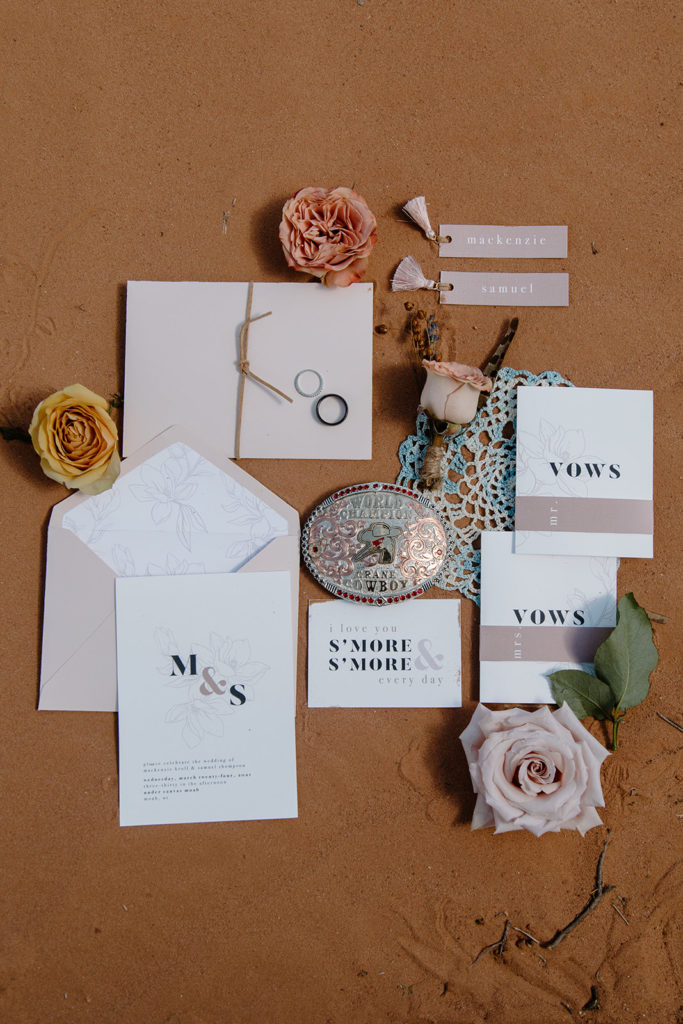 Stationary Details for Adventurous Elopement in Canyonlands National Park