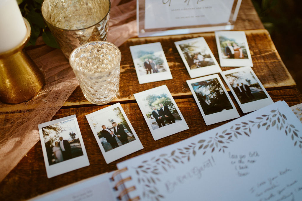 Polaroid Pictures for Guest Book for Wedding 