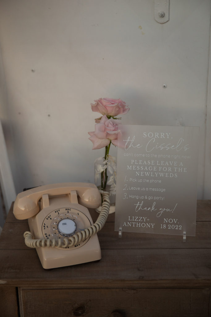 The Official List of 2023 Wedding Trends! For the record audio guest book with vintage rotary phone for wedding guest