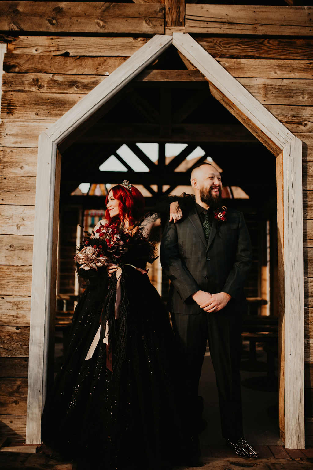 Halloween Elopement at Nelson's Ghost Town