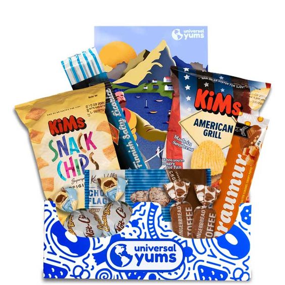 Universal yums subscription box to try snacks from all over the world