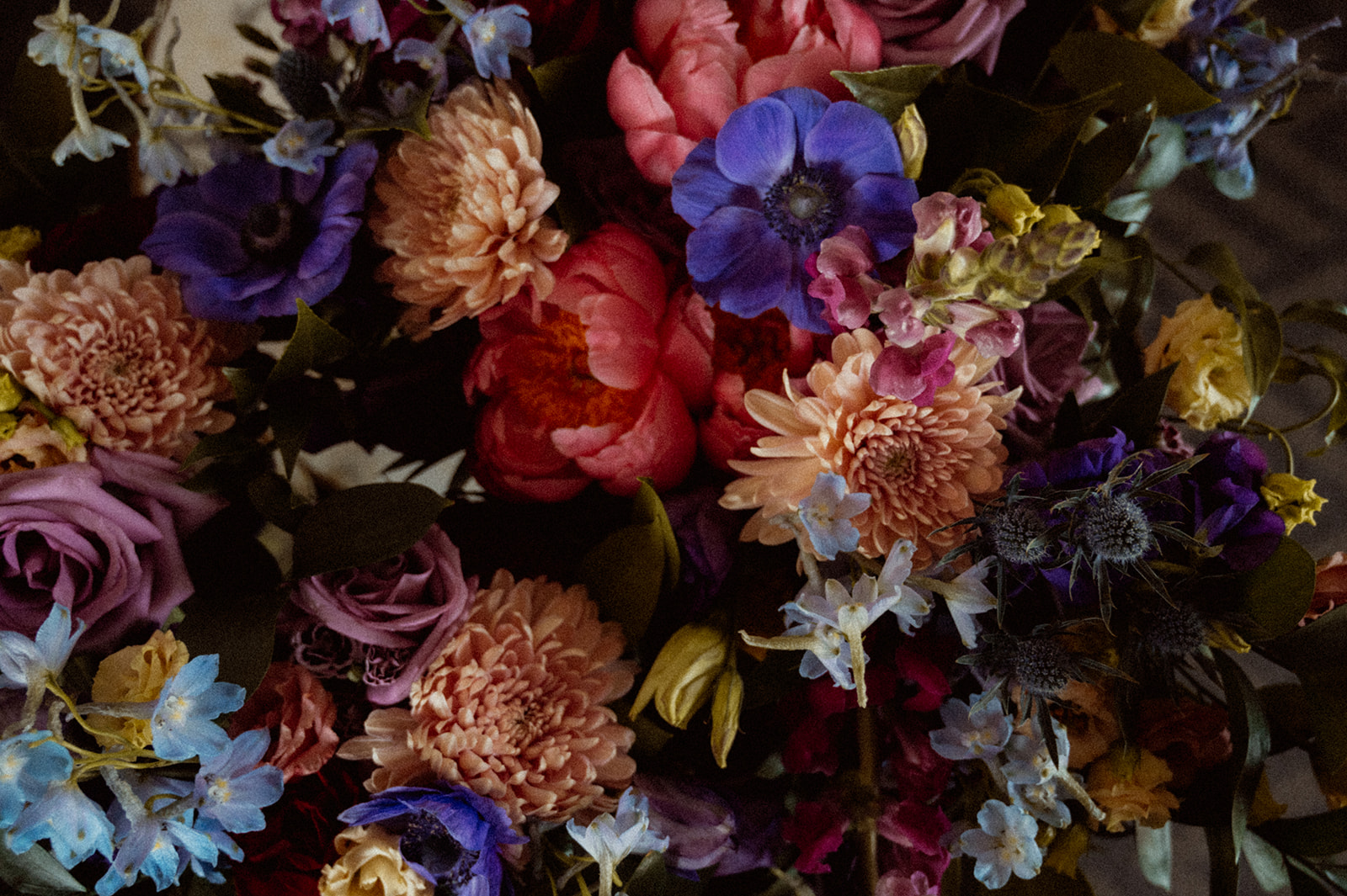 Bold Jewel Toned & Iconic Wedding Floral 