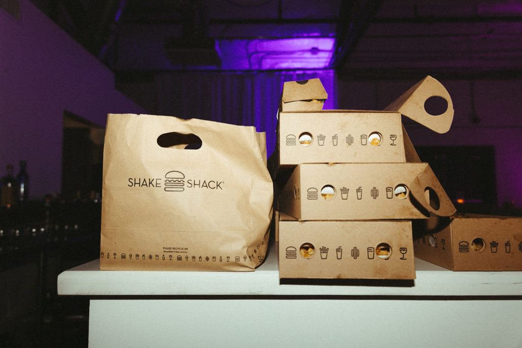 Shake Shack delivery to reception