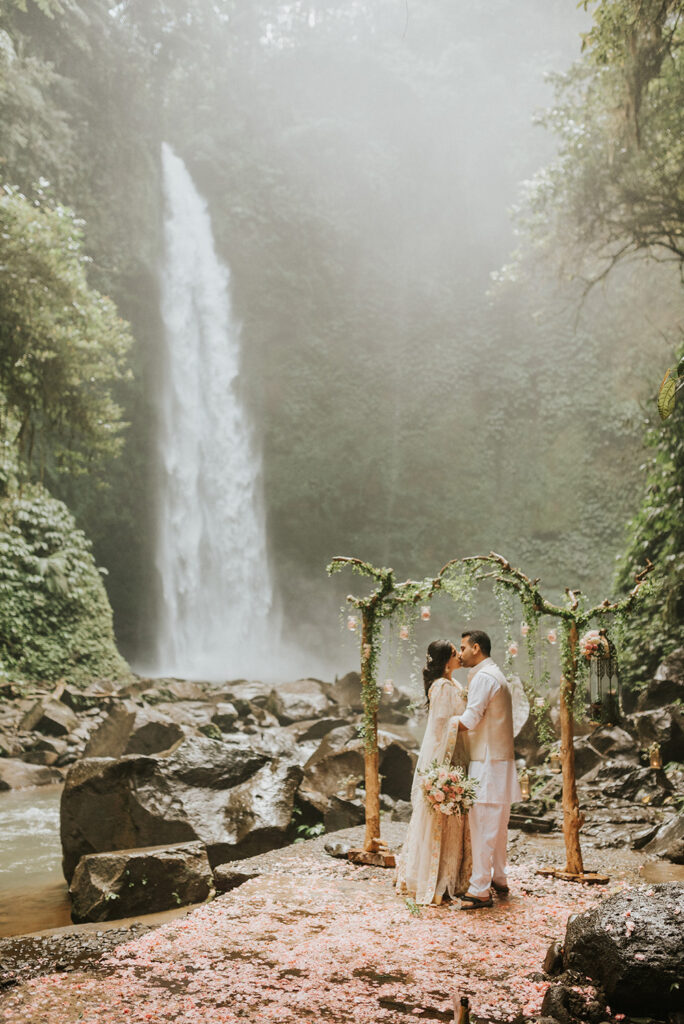 Love Beyond Borders: Top Wedding Destinations of 2024 That Will Steal Your Heart! Bali waterfall wedding