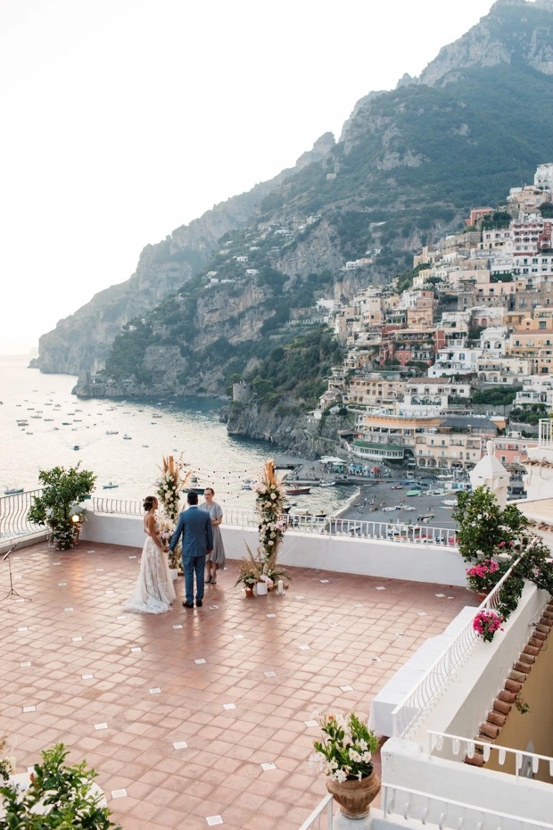 Love Beyond Borders: Top Wedding Destinations of 2024 That Will Steal Your Heart! Amalfi Coast, Italy Elopement ceremony 