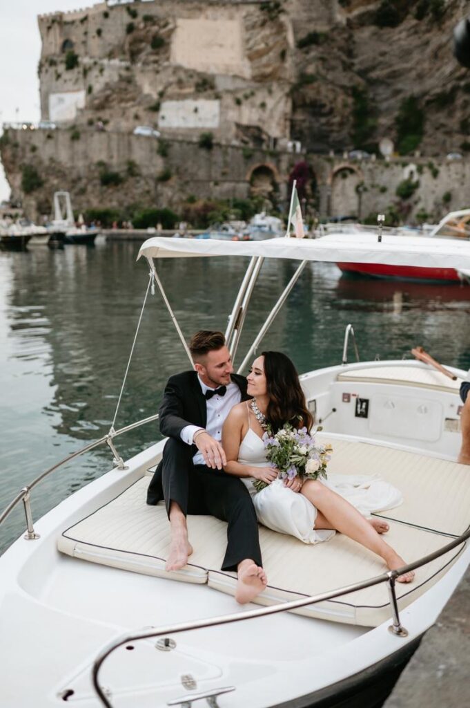 Love Beyond Borders: Top Wedding Destinations of 2024 That Will Steal Your Heart! Amalfi Coast, Italy Boat Ride