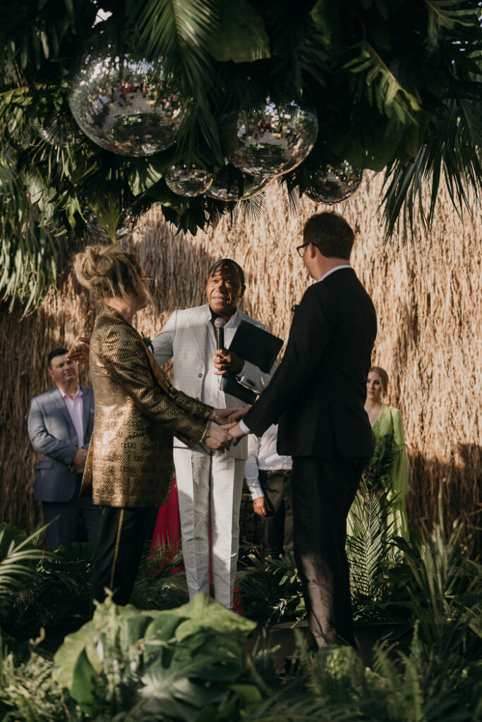 Love Beyond Borders: Top Wedding Destinations of 2024 That Will Steal Your Heart! Couple having ceremony in Tulum Jungle 