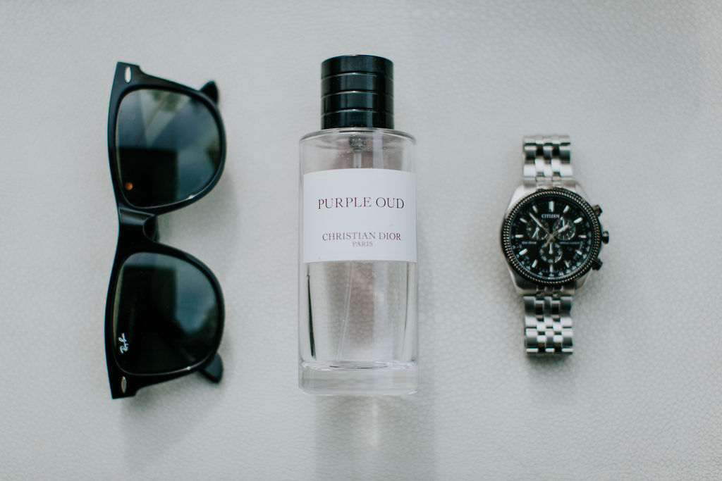 Sunglasses, Perfume & Watch for Getting Ready 