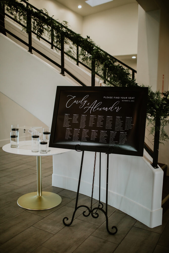10 Must-Have Wedding Signs for Your Big Day. Seating Chart 