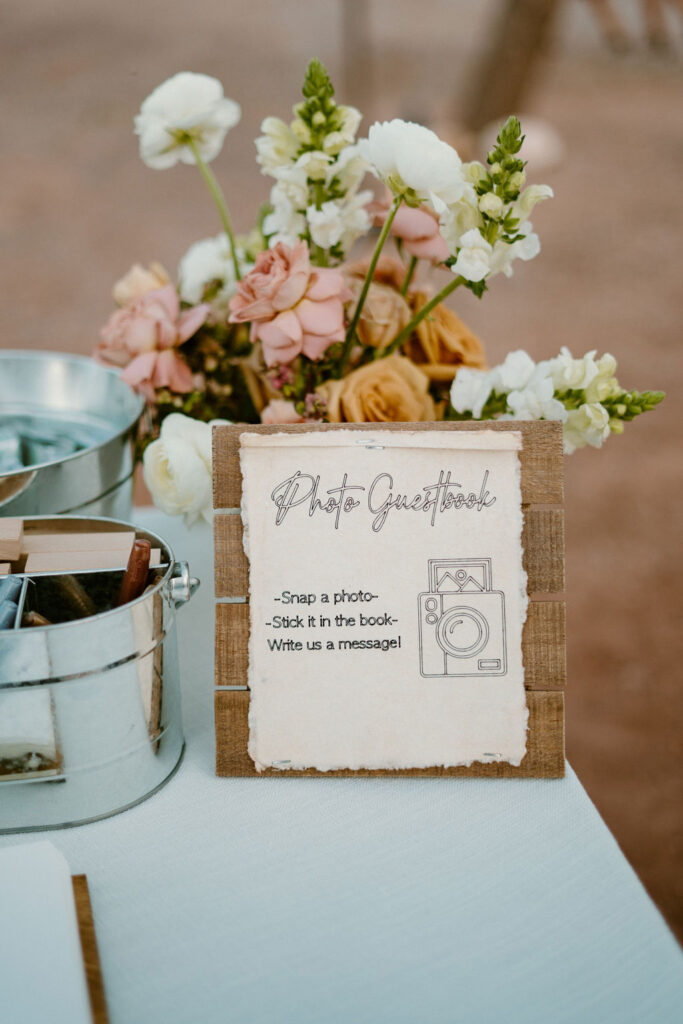 10 Must-Have Wedding Signs for Your Big Day. Photo Guestbook Sign 