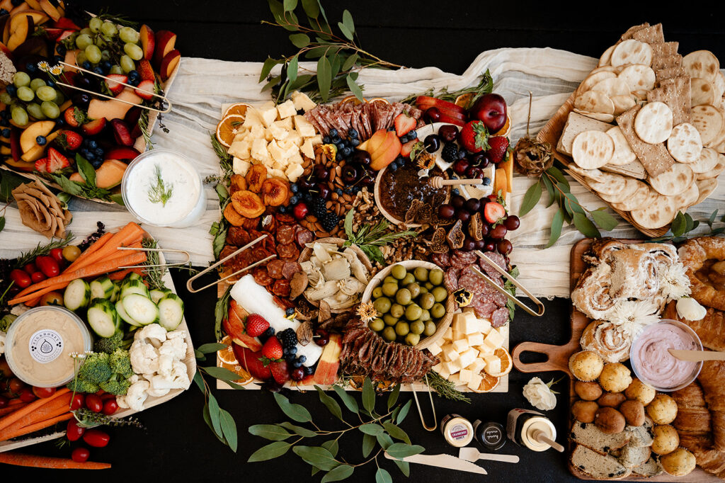 Feast Mode: How to Choose your Wedding Food! Charcuterie Board for Cocktail hour 