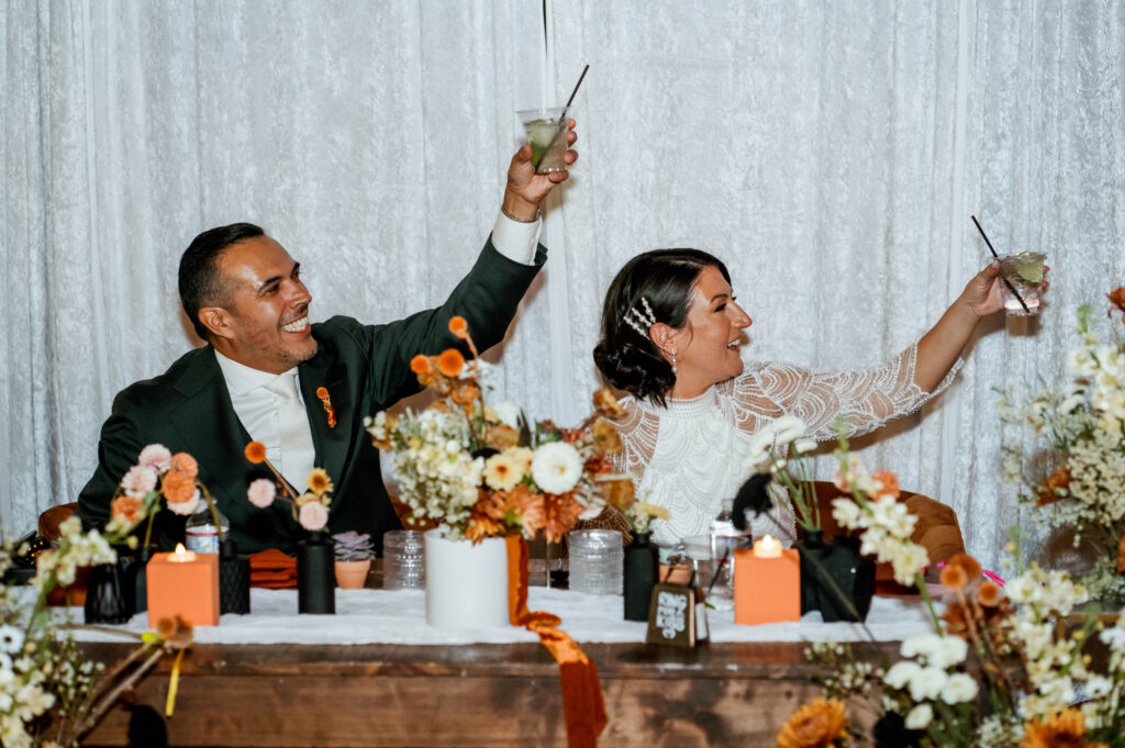 Spice Up Your 'I Do': Rust Orange Wedding Guide Custom Cocktails