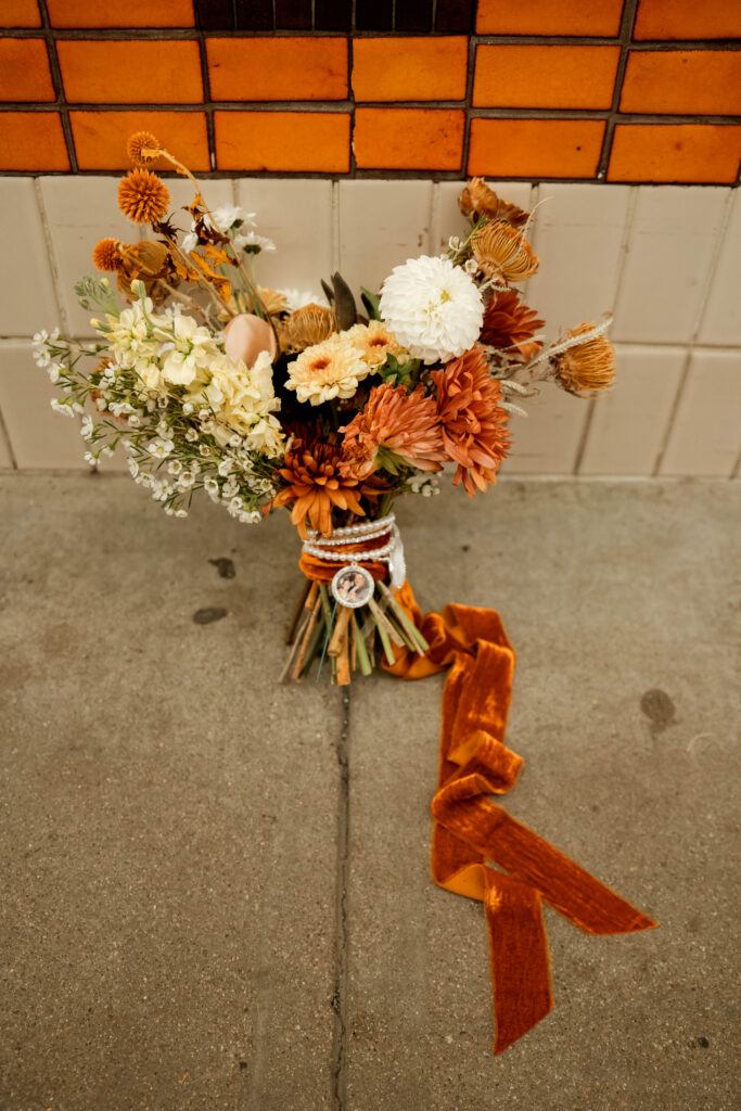 Spice Up Your 'I Do': Rust Orange Wedding Guide Bouquet