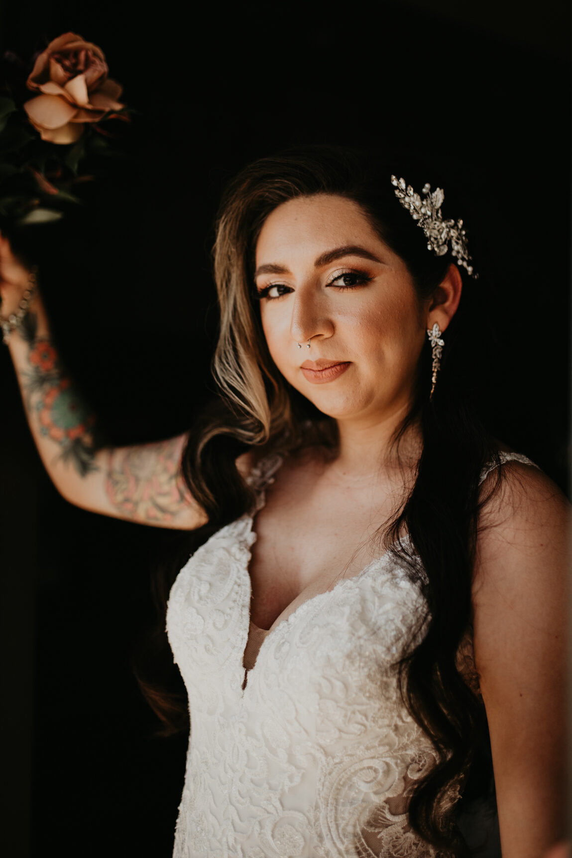 A gorgeous bride and Mastering Wedding Makeup