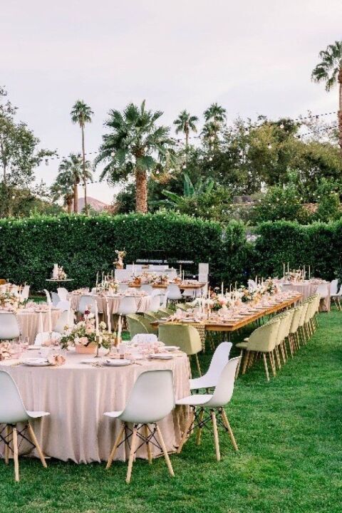 photo of reception space from the best california wedding venues