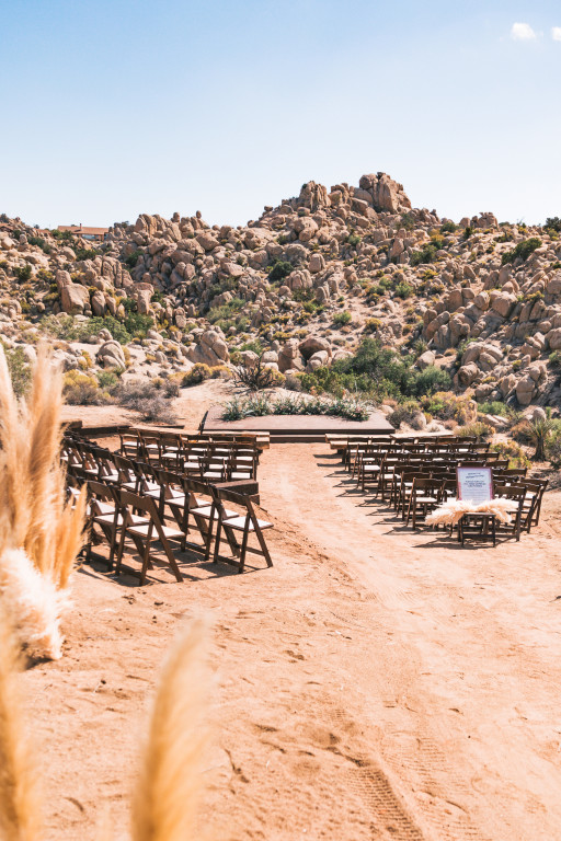 outdoor wedding venue for a desert elopement