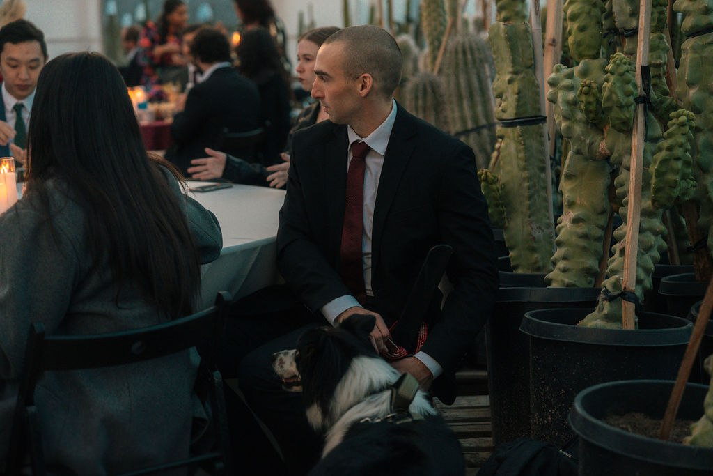 Guests at wedding enjoying their time at a wedding at Cactus Joe's