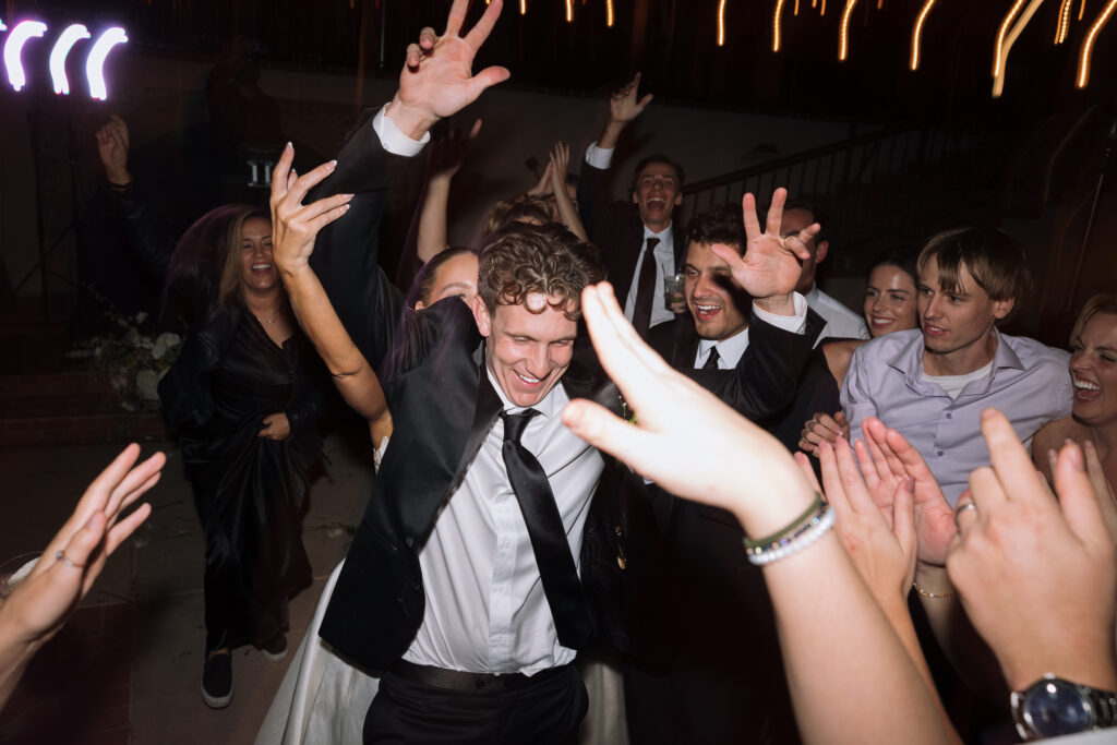 Reception, Bride, Groom, Prado, San Diego, Balboa Park, California, A Coastal Wedding Without the Ocean: Balboa Park Goes Modern & Monochromatic